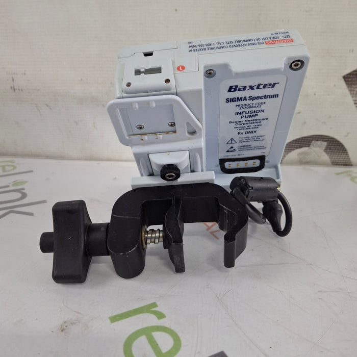 Baxter Baxter Sigma Spectrum 8.01.00 w/o Battery Infusion Pump Infusion Pump reLink Medical