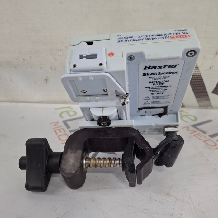 Baxter Baxter Sigma Spectrum 8.01.00 w/o Battery Infusion Pump Infusion Pump reLink Medical