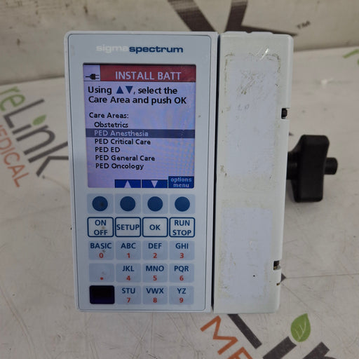 Baxter Baxter Sigma Spectrum 8.01.00 w/o Battery Infusion Pump Infusion Pump reLink Medical