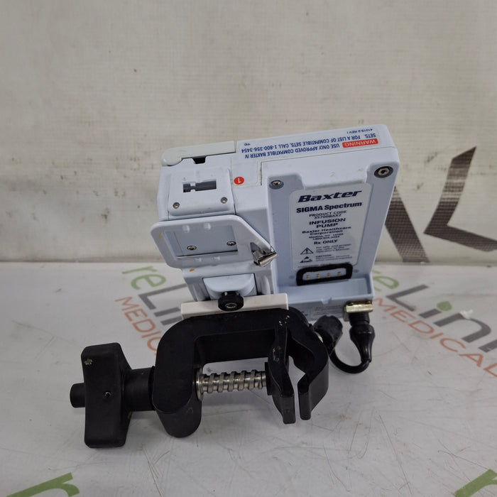 Baxter Baxter Sigma Spectrum 8.01.00 w/o Battery Infusion Pump Infusion Pump reLink Medical
