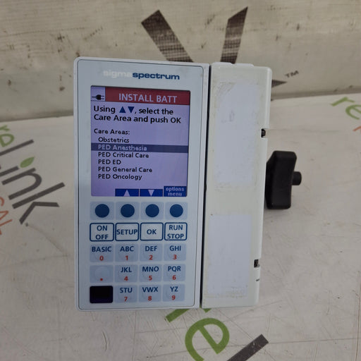 Baxter Baxter Sigma Spectrum 8.01.00 w/o Battery Infusion Pump Infusion Pump reLink Medical