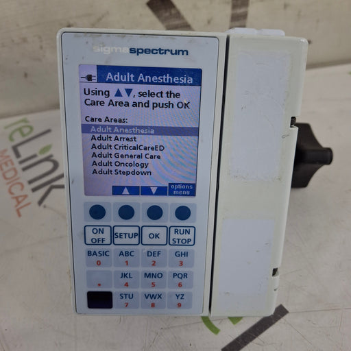 Baxter Baxter Sigma Spectrum 8.01.00 w/o Battery Infusion Pump Infusion Pump reLink Medical