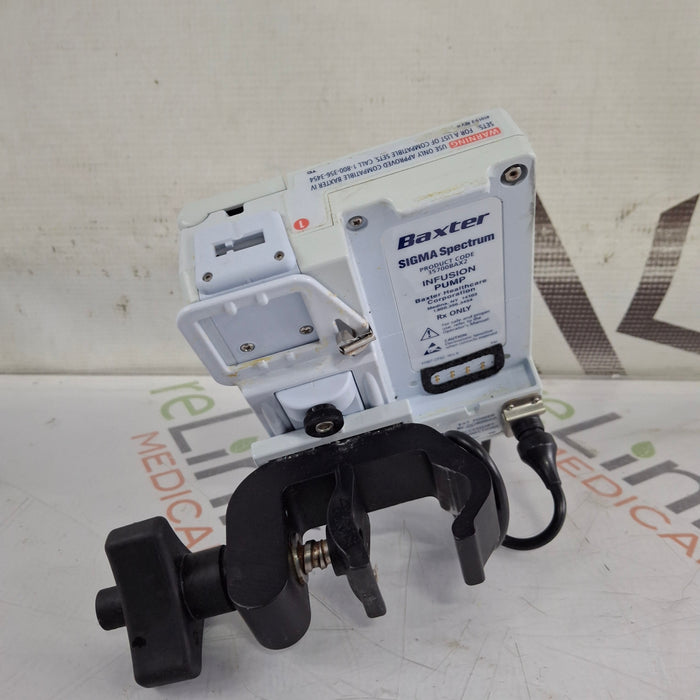 Baxter Baxter Sigma Spectrum 8.01.00 w/o Battery Infusion Pump Infusion Pump reLink Medical