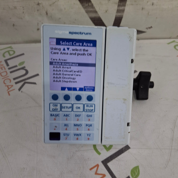 Baxter Baxter Sigma Spectrum 8.01.00 w/o Battery Infusion Pump Infusion Pump reLink Medical