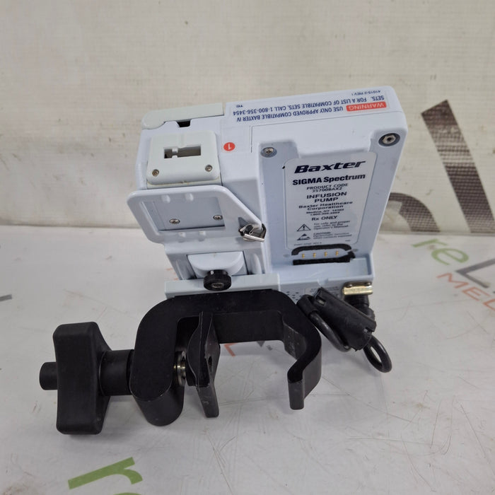 Baxter Sigma Spectrum 8.01.01 w/o Battery Infusion Pump