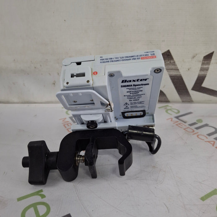 Baxter Baxter Sigma Spectrum 8.01.00 w/o Battery Infusion Pump Infusion Pump reLink Medical