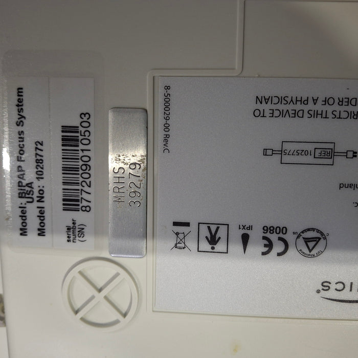 Respironics Respironics BiPAP Focus Ventilator Respiratory reLink Medical