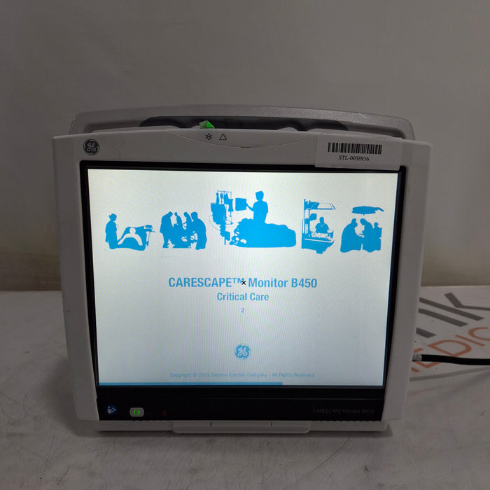 GE Healthcare GE Healthcare Carescape B450 Critical Care Patient Monitor Patient Monitors reLink Medical