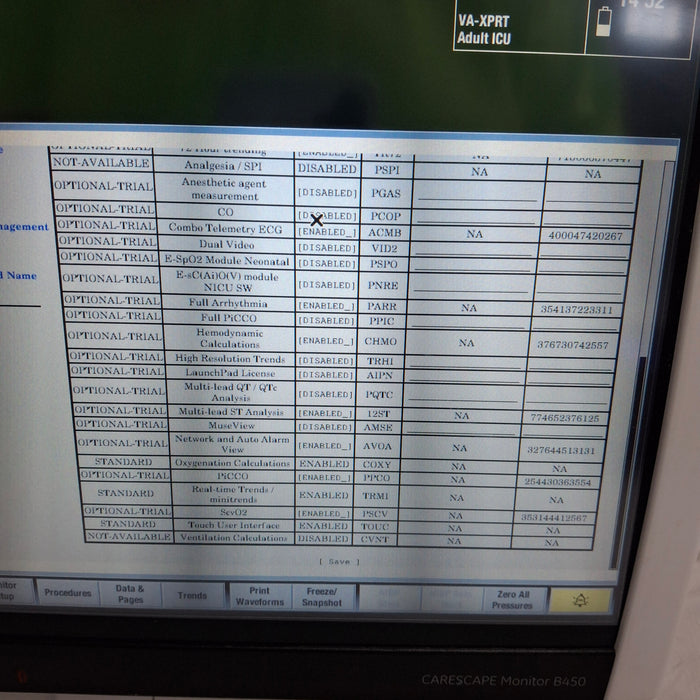 GE Healthcare GE Healthcare Carescape B450 Critical Care Patient Monitor Patient Monitors reLink Medical