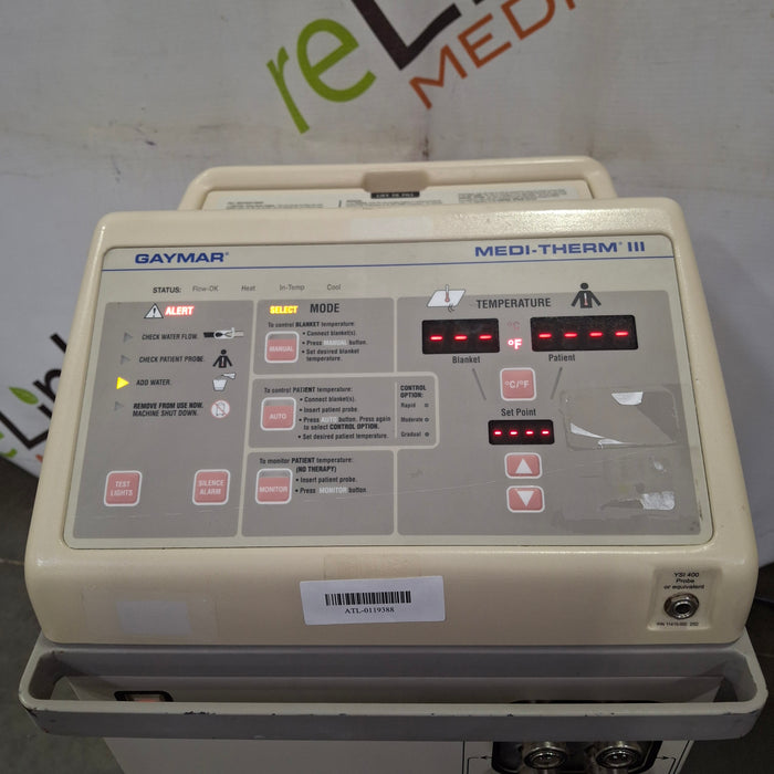 Gaymar Medi-Therm III MTA6900 Hyper/Hypothermia Machine