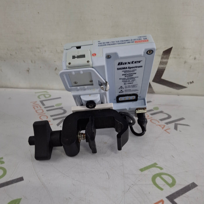 Baxter Baxter Sigma Spectrum 8.01.00 w/o Battery Infusion Pump Infusion Pump reLink Medical