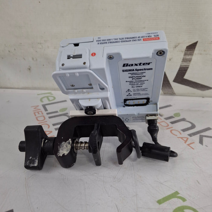 Baxter Sigma Spectrum 8.01.00 w/o Battery Infusion Pump