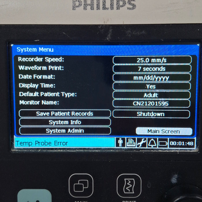 Philips SureSigns VS2+ Vital Signs Monitor