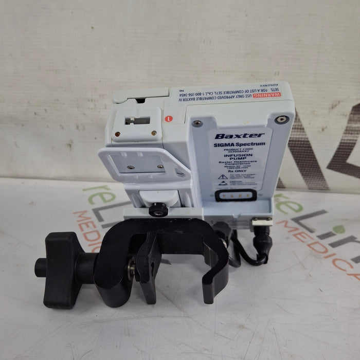Baxter Baxter Sigma Spectrum 8.01.00 w/o Battery Infusion Pump Infusion Pump reLink Medical