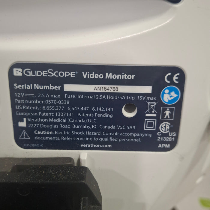 Verathon Medical, Inc Glidescope Video Laryngoscope