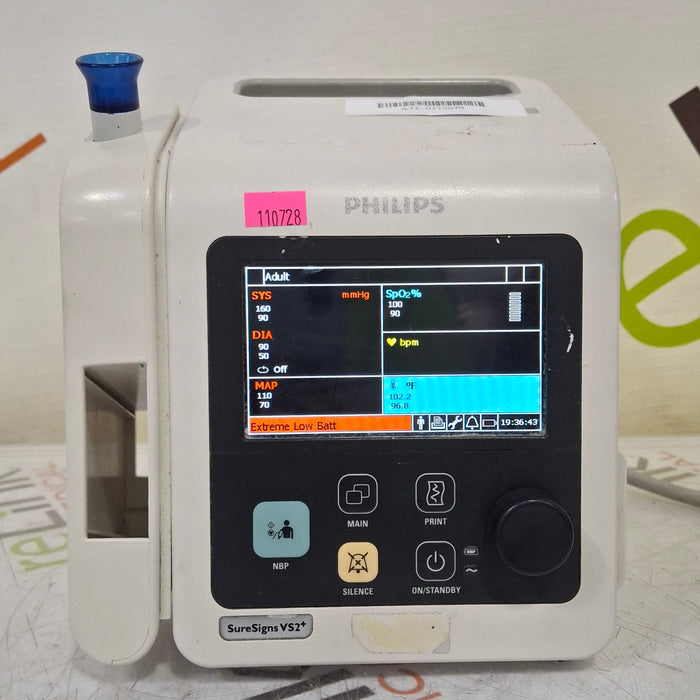 Philips SureSigns VS2+ Vital Signs Monitor