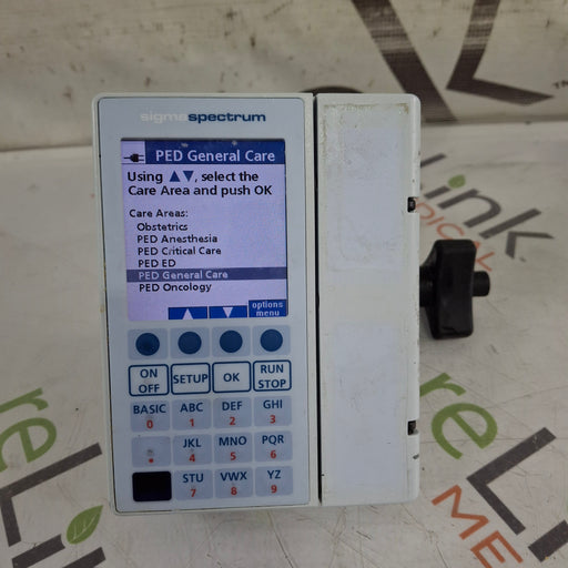 Baxter Baxter Sigma Spectrum 8.01.00 w/o Battery Infusion Pump Infusion Pump reLink Medical