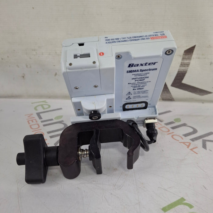 Baxter Baxter Sigma Spectrum 8.00.03 w/o Battery Infusion Pump Infusion Pump reLink Medical