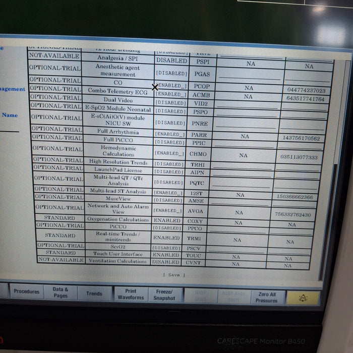 GE Healthcare GE Healthcare Carescape B450 Critical Care Patient Monitor Patient Monitors reLink Medical