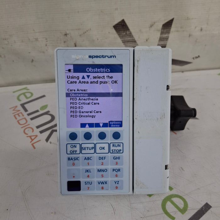 Baxter Baxter Sigma Spectrum 8.01.00 w/o Battery Infusion Pump Infusion Pump reLink Medical