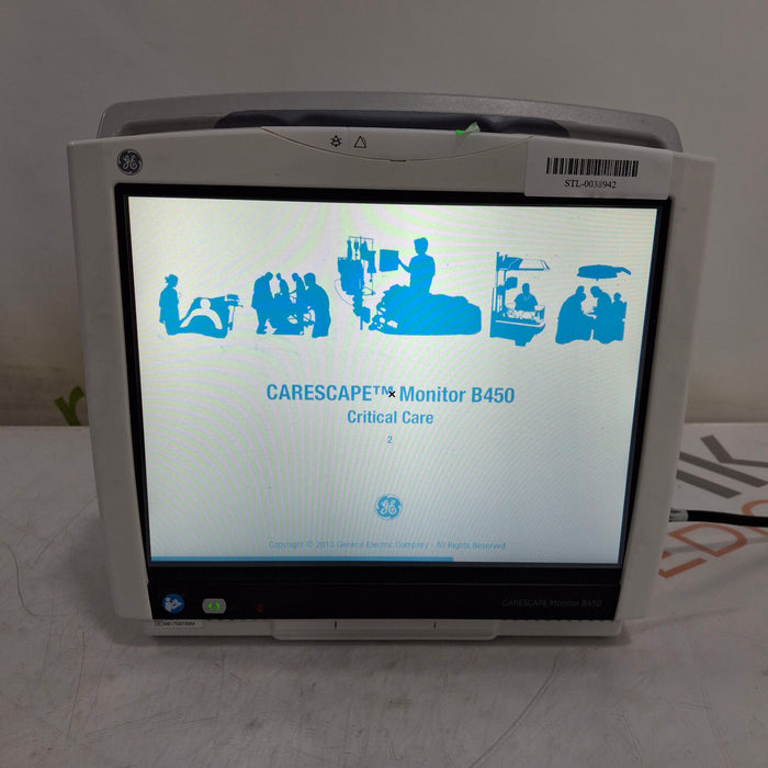 GE Healthcare GE Healthcare Carescape B450 Critical Care Patient Monitor Patient Monitors reLink Medical