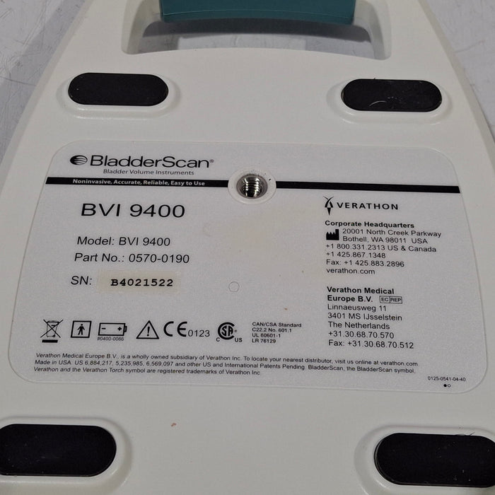Verathon Medical, Inc Verathon Medical, Inc BVI 9400 Bladderscan Surgical Equipment reLink Medical