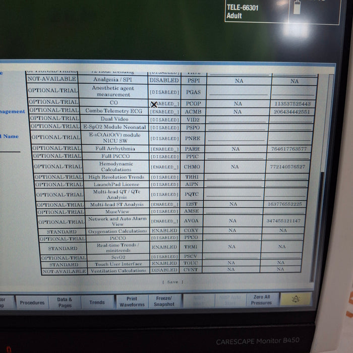 GE Healthcare GE Healthcare Carescape B450 Critical Care Patient Monitor Patient Monitors reLink Medical