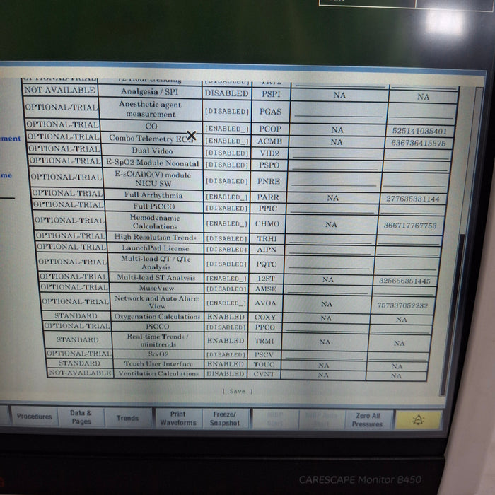GE Healthcare GE Healthcare Carescape B450 Critical Care Patient Monitor Patient Monitors reLink Medical