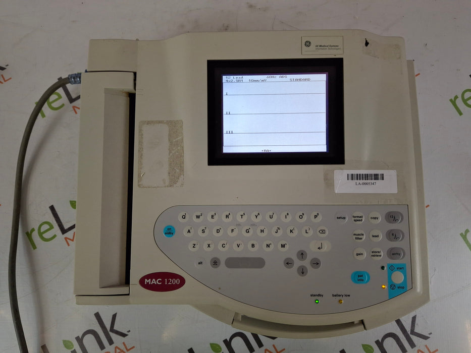 GE Healthcare MAC 1200 ECG