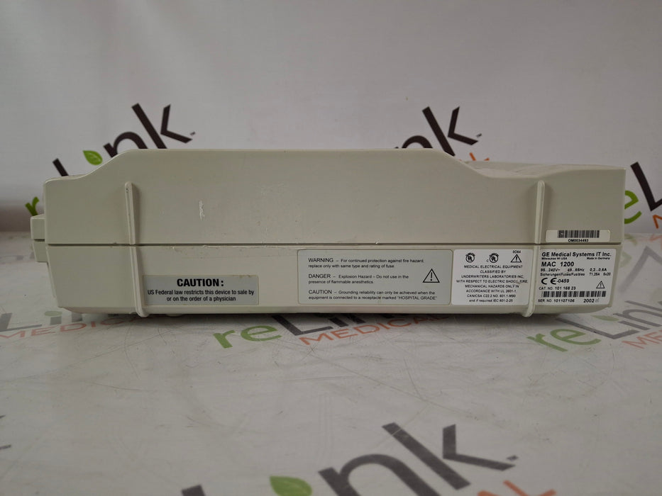 GE Healthcare MAC 1200 ECG