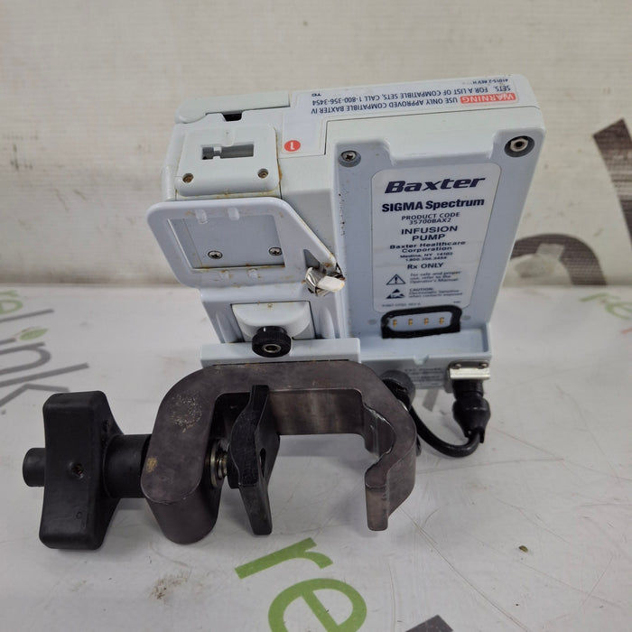 Baxter Baxter Sigma Spectrum 8.01.00 w/o Battery Infusion Pump Infusion Pump reLink Medical