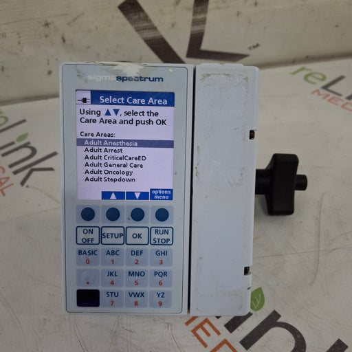Baxter Baxter Sigma Spectrum 8.01.00 w/o Battery Infusion Pump Infusion Pump reLink Medical