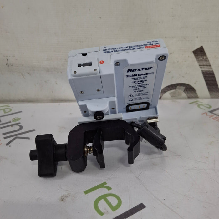 Baxter Baxter Sigma Spectrum 8.01.00 w/o Battery Infusion Pump Infusion Pump reLink Medical