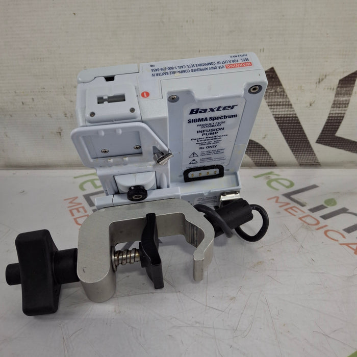 Baxter Baxter Sigma Spectrum 8.01.00 w/o Battery Infusion Pump Infusion Pump reLink Medical