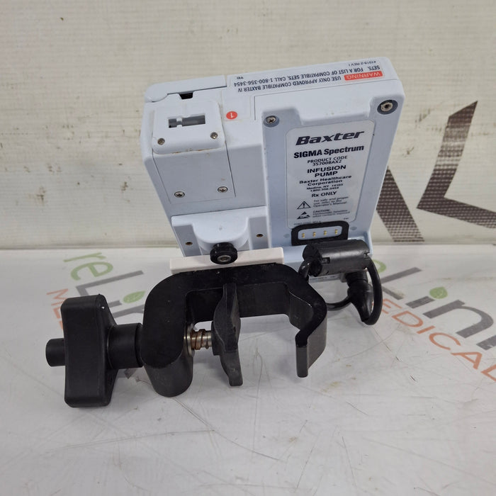 Baxter Baxter Sigma Spectrum 8.01.00 w/o Battery Infusion Pump Infusion Pumps reLink Medical