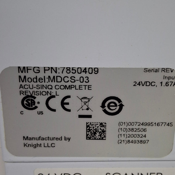 Steris Acu-sinQ Enzymatic Dosing System