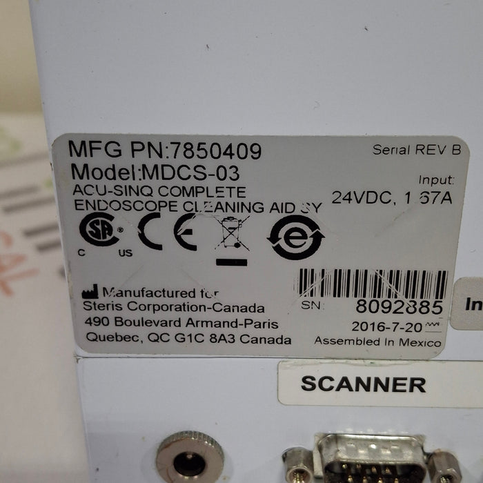 Steris Acu-sinQ Enzymatic Dosing System