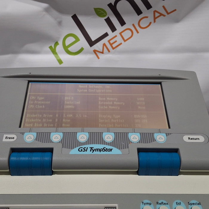 Grason Stadler Grason Stadler GSI TympStar Tympanometer Audiology reLink Medical