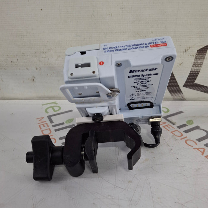 Baxter Baxter Sigma Spectrum 8.01.00 w/o Battery Infusion Pump Infusion Pumps reLink Medical