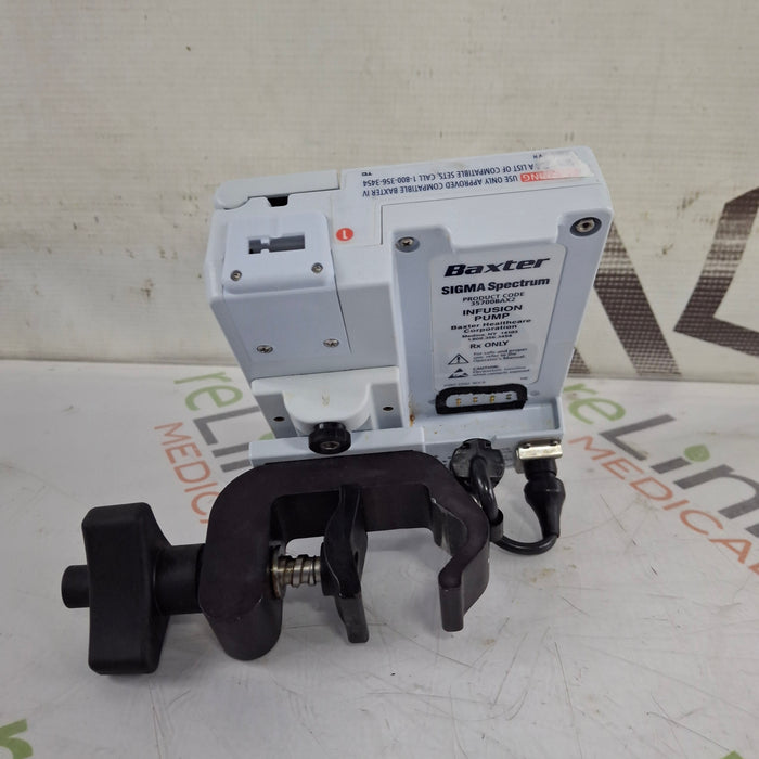 Baxter Baxter Sigma Spectrum 8.01.00 w/o Battery Infusion Pump Infusion Pump reLink Medical