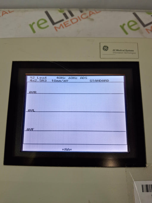 GE Healthcare GE Healthcare MAC 1200 ECG Cardiology reLink Medical