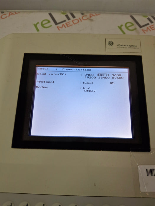 GE Healthcare GE Healthcare MAC 1200 ECG Cardiology reLink Medical