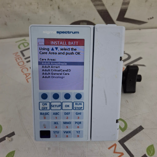 Baxter Baxter Sigma Spectrum 8.01.00 w/o Battery Infusion Pump Infusion Pump reLink Medical