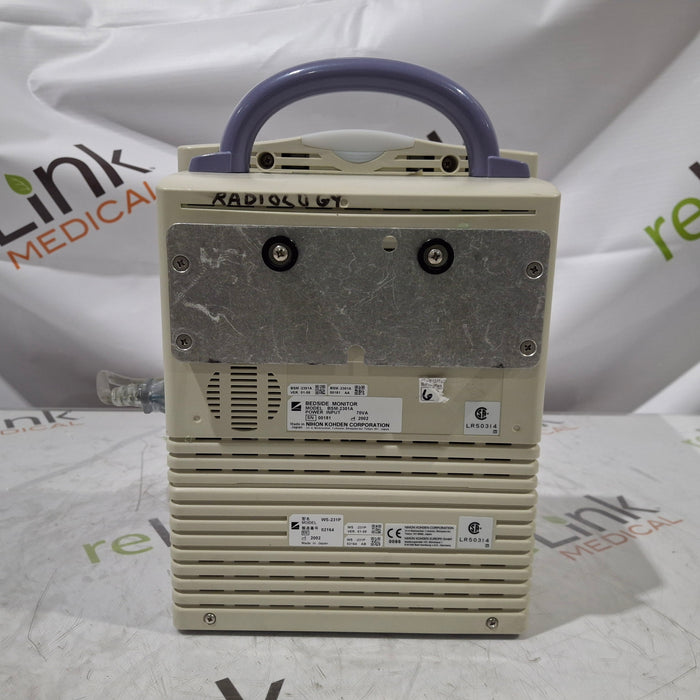 Nihon Kohden Nihon Kohden BSM-2301A Bedside Monitor Patient Monitors reLink Medical