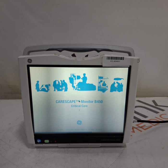 GE Healthcare GE Healthcare Carescape B450 Critical Care Patient Monitor Patient Monitors reLink Medical