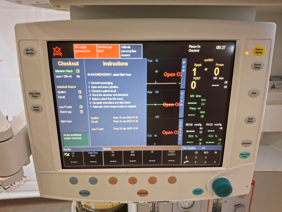 GE Healthcare GE Healthcare S/5 Avance Anesthesia System Anesthesia reLink Medical