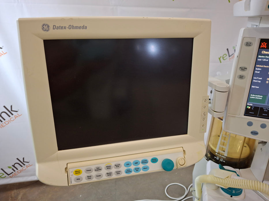 GE Healthcare GE Healthcare S/5 Avance Anesthesia System Anesthesia reLink Medical