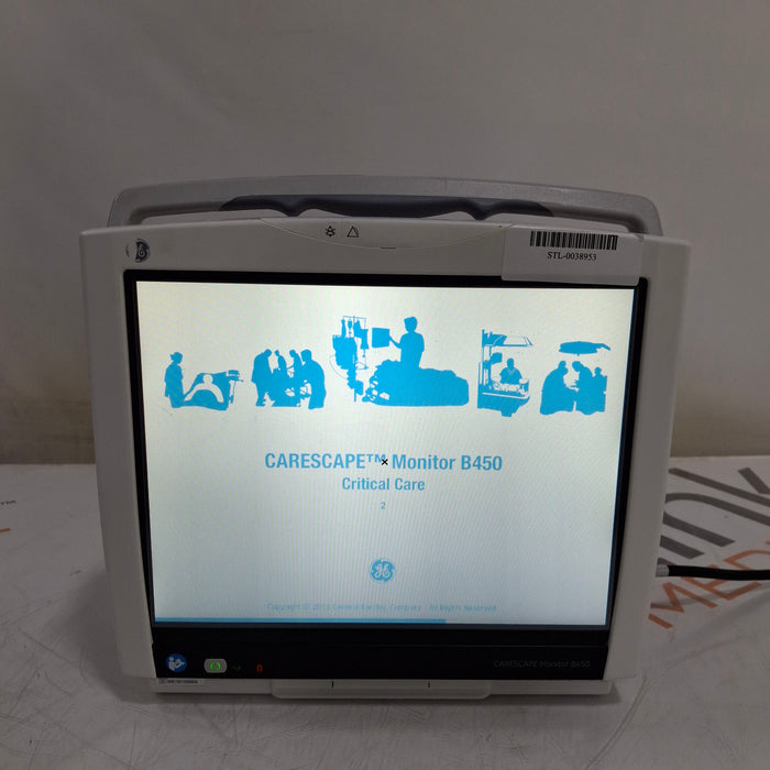 GE Healthcare GE Healthcare Carescape B450 Critical Care Patient Monitor Patient Monitors reLink Medical