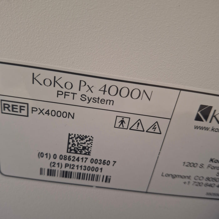 nSpire Health nSpire Health KoKo Px 4000 Plethysmograph Respiratory reLink Medical