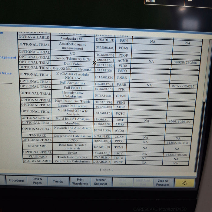 GE Healthcare GE Healthcare Carescape B450 Critical Care Patient Monitor Patient Monitors reLink Medical